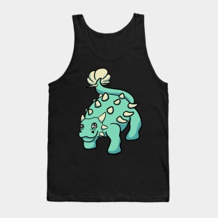 Cute ankylosaurus Tank Top